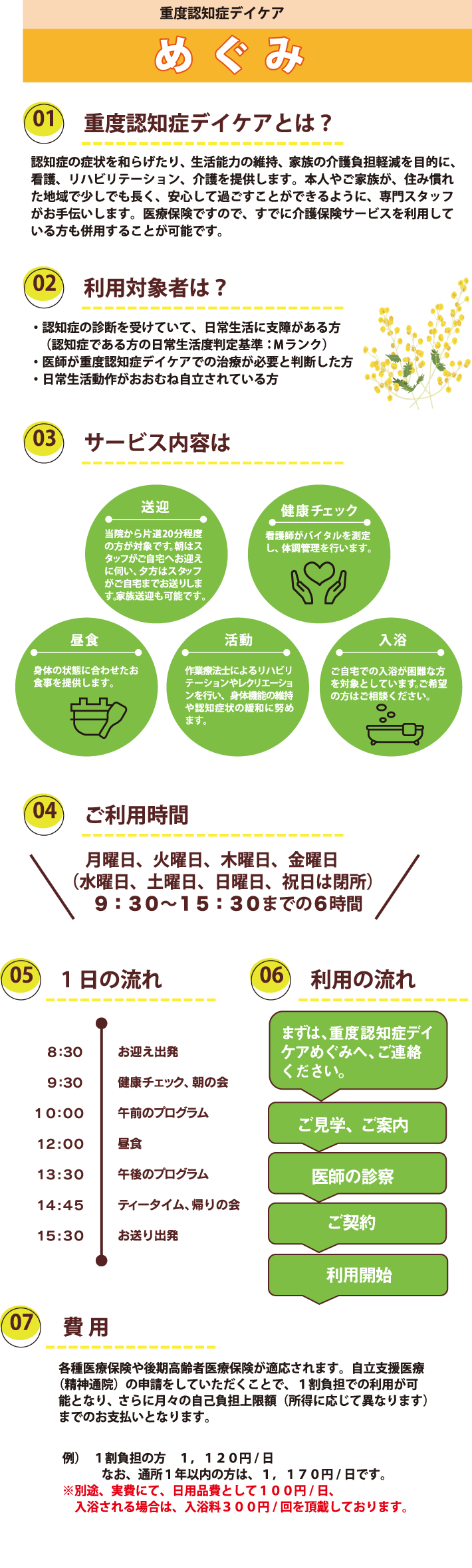 重度認知症デイケア　めぐみ